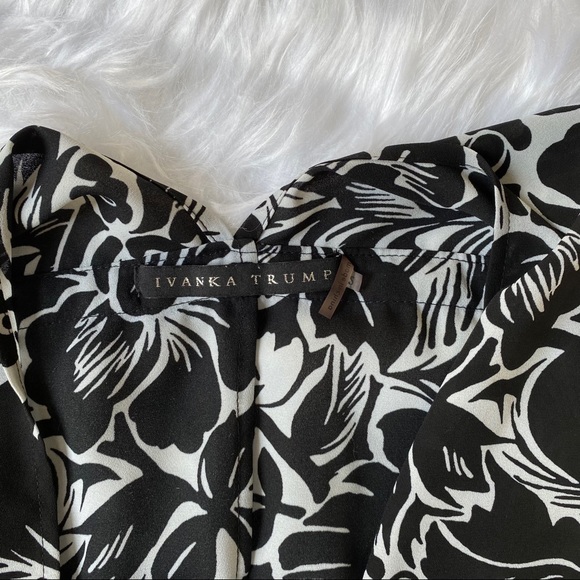 Ivanka Trump floral blouse - Picture 2 of 5